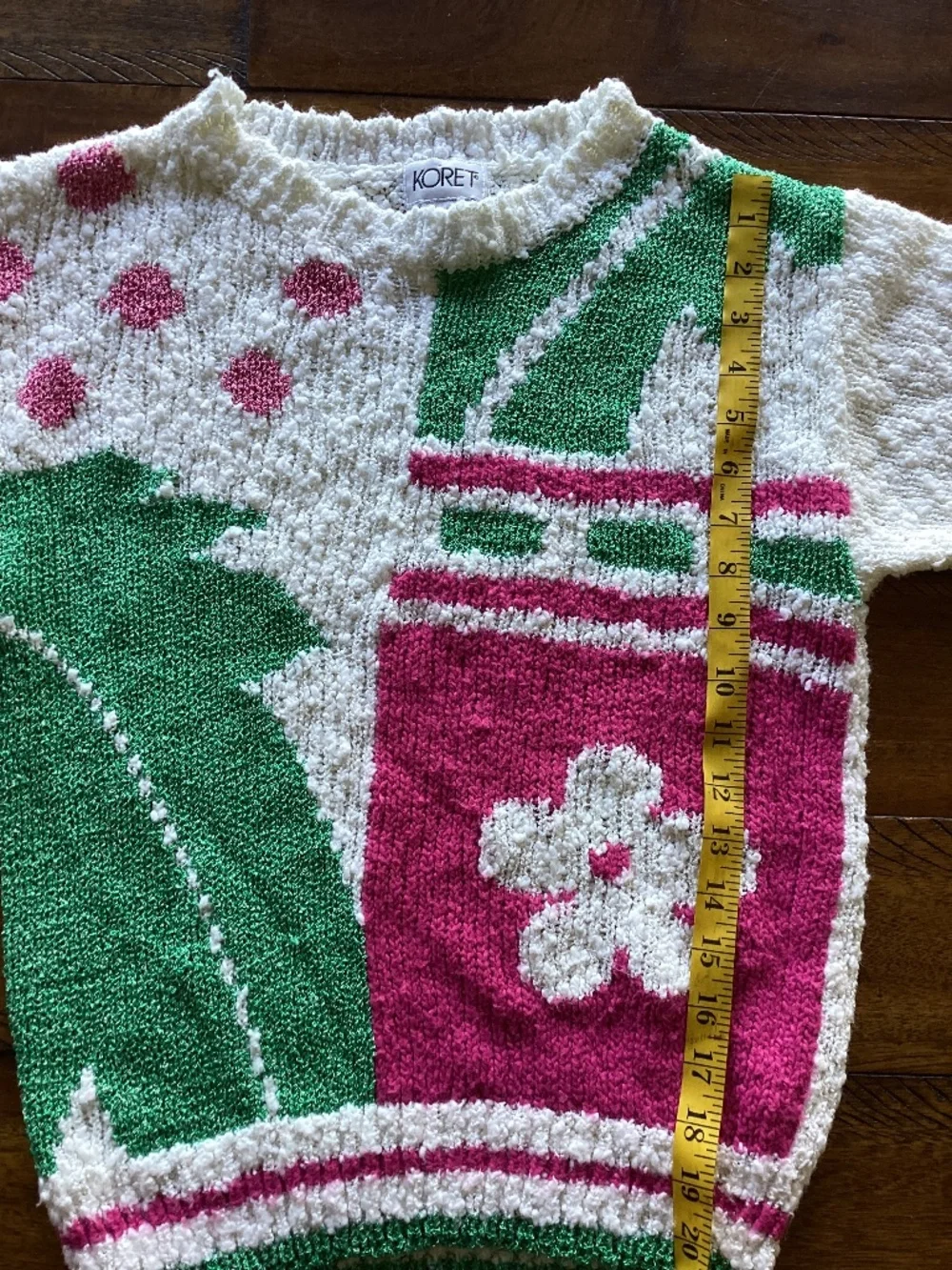 Vintage thin sweater shirt - Picture 2 of 5
